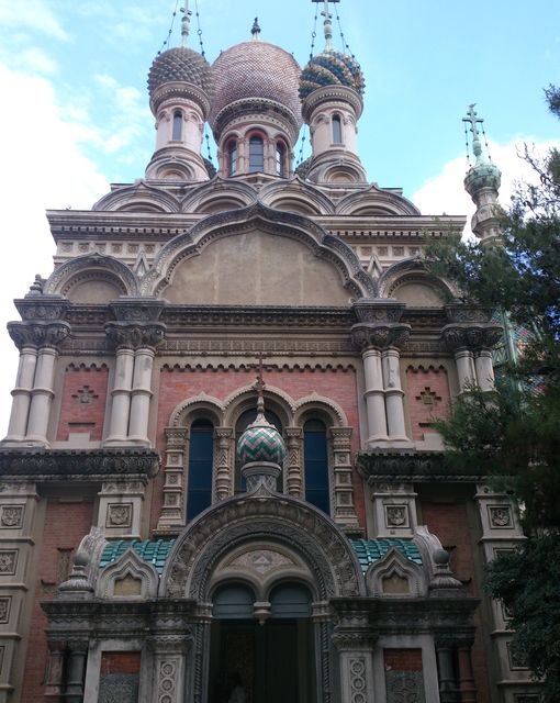 Sanremo chiesa russa