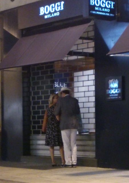 Sanremo, cappello Panama by night