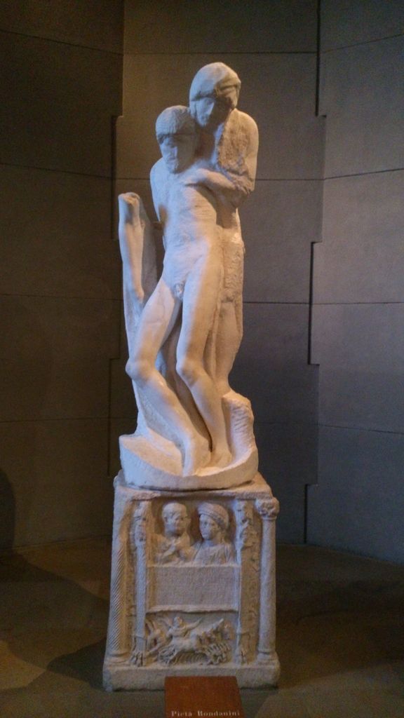 Milano, Castello Sforzesco, Michelangelo, Pietà Rondanini