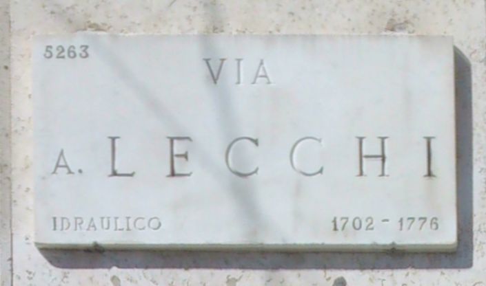 Milano, via Antonio Lecchi