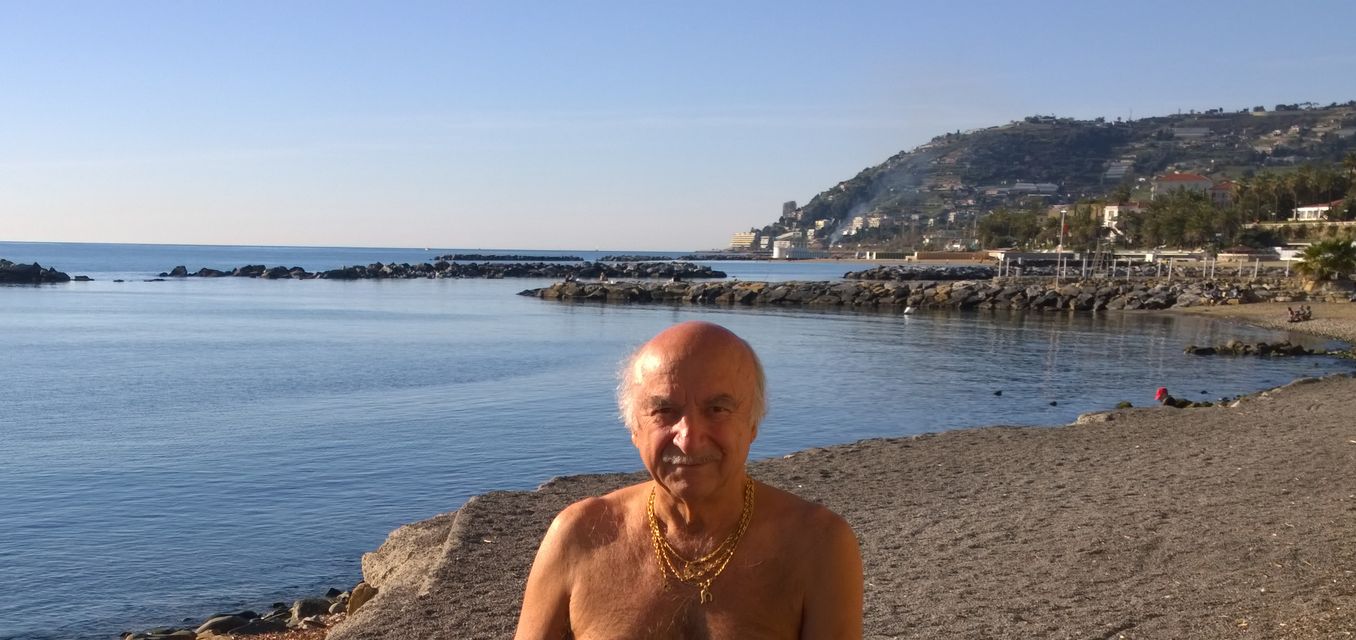 Valentino Sanremo spiaggia 28 dicembre 2016