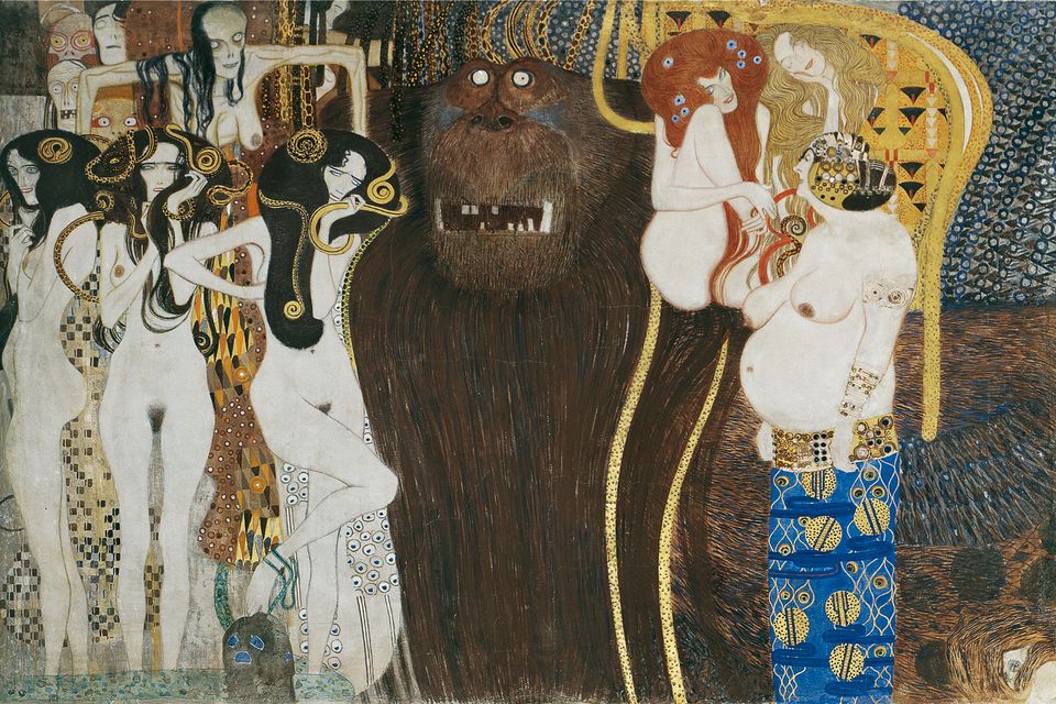 Klimt Fregio Beethoven