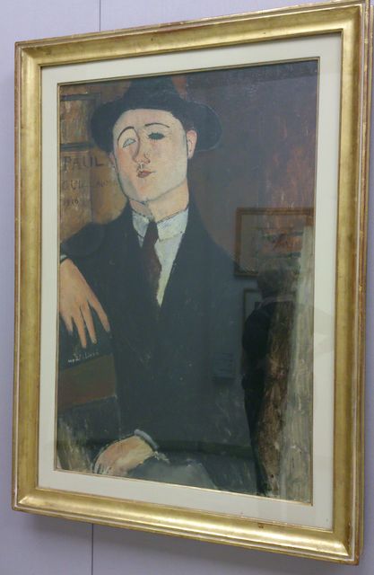 Amedeo Modigliani, ritratto di Paul Guillaume 1916