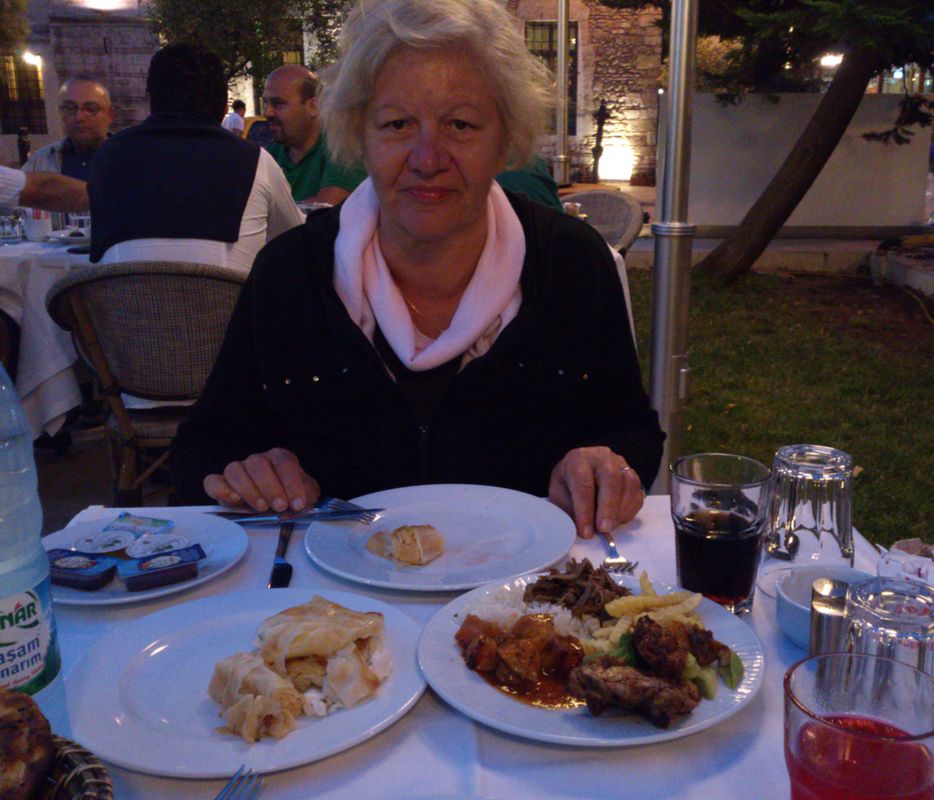 Istanbul, 30 giugno 2014 - Ristorante dell'Hotel Hagia Sophia