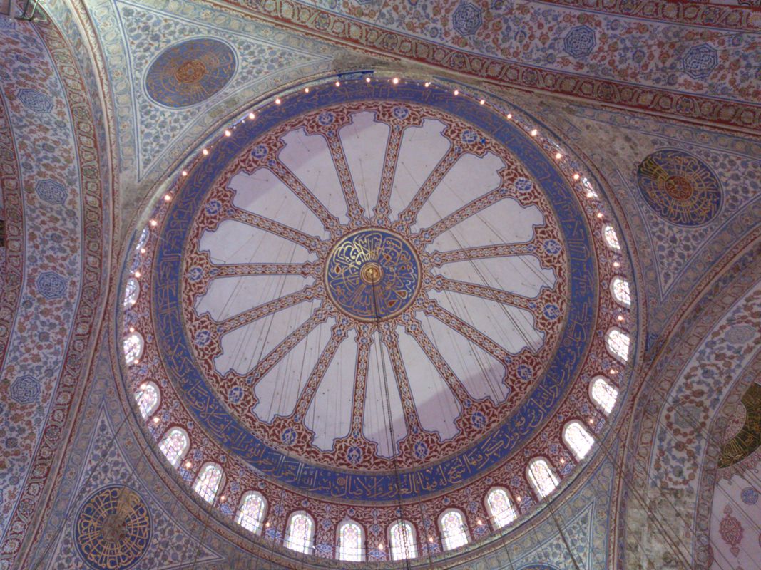 Istanbul, 30 giugno 2014. Sultan Ahmet cami.