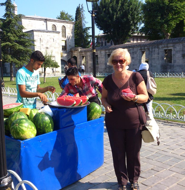 Istanbul, 1 luglio 2014  -  Anguriaro