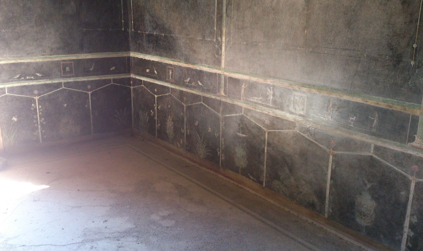 Pompei - Affreschi nella Villa dei misteri ovvero della prostituzione